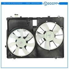 Electric Radiator Condenser Cooling Fan Assembly For 2004 2005 2006 Lexus RX330