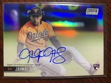 2021 Topps Stadium Club Chrome Jahmai Jones Autograph Auto RC Rookie Orioles