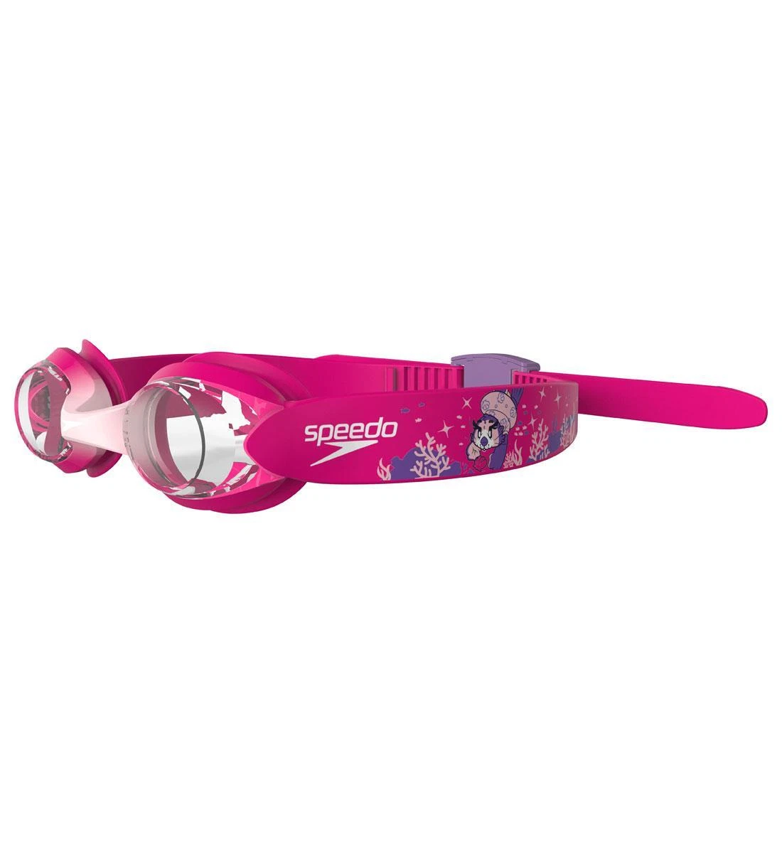 Speedo Infant Illusion Goggles Electric Pink Sweet Taro Blossom