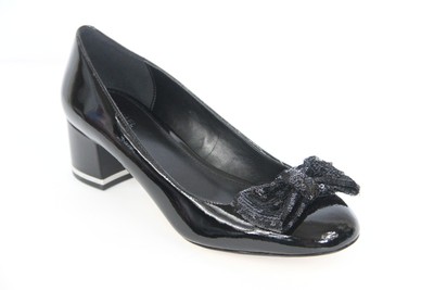 michael kors black patent leather shoes