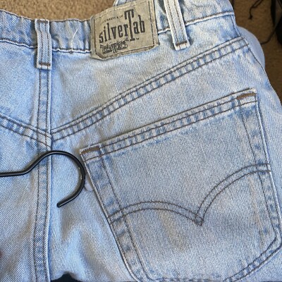 VTG 90s Levi's SilverTab Jeans Men's Baggy Fit Purple Label USA