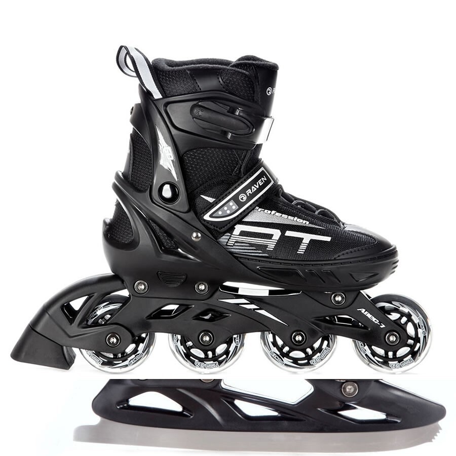 Roller en ligne junior et patins à glace pour sorties parcs et patinoires