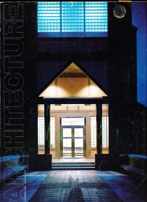 Architecture Magazine September 1984 Third Annual Review of Recent World Arch.