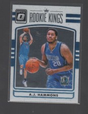 A.J. HAMMONS  2016-17 PANINI DONRUSS OPTIC ROOKIE KINGS CARD #29 