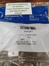 Factory GE WH41X10077 Washer Hose  Water Inlet