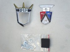 1955 55 Ford Fairlane Trunk Crest Chrome Bezel New