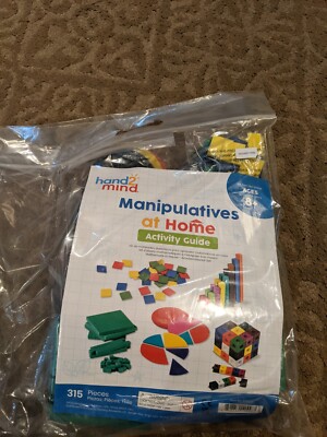 Hands 2 Mind Manipulatives At Home Activity Guide Ages 8+ foam math homeschool