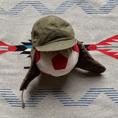 個人装備 US ARMY M-1951 COTTON FIELD CAP KOREAN WAR ERA US ARMY M1951 O.D. COTTON LINER FIELD CAP (6 3/4