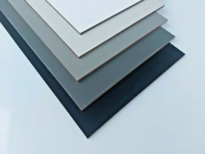 ALT-INTECH HPL Fassaden- Balkonplatte in 6mm vers. Größen u. Farben und Zubehör (79,80€/m²)