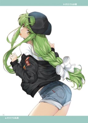 Noise Pollution vol.4.5 嵐月 イラスト集 コードギアス Noise Pollution Vol.4.5 Code Geass Doujinshi C.C. Art Book CREAYUS