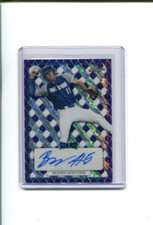 2022 Leaf Perfect Game All American Purple Marble Proof Braden Holcomb Auto 1/1