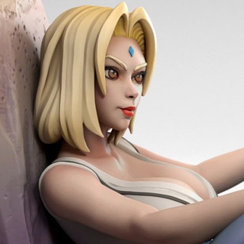 1/24 Resin Model Kit Tsunade Girl NSFW Effigy Uncolored Unassembled 3D Print Toy - Picture 8 of 11