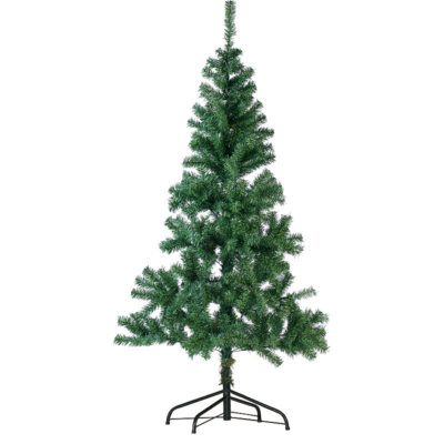 infactory Künstlicher Weihnachtsbaum, 180 cm, 364 Zweige, mit Metallständer