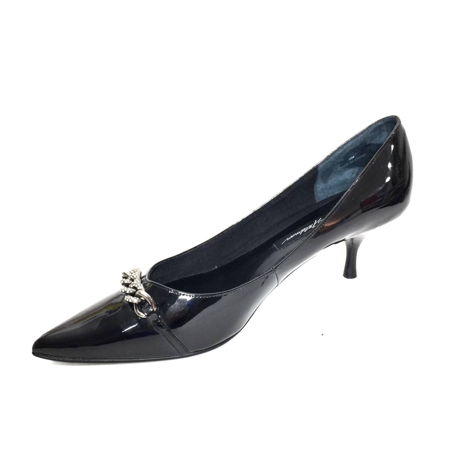 Escarpins Beverly Feldman Taille 38 - Cuir Et Plastique Transparent - Talon Ouvert - État Excellent
