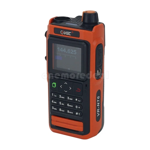 VR-N76 IP67 Portátil UHF VHF Doble Banda IP67 2 Vías Radio Bluetooth GPS APRS/BSS - Imagen 35 de 56