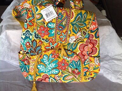 vera bradley double zip backpack