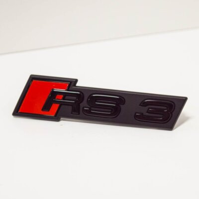 Audi A3 RS3 S3 8V Kühlergrill Emblem Badge 8V5853736BT94 NEU OEM