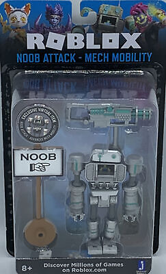 ROBLOX Noob Attack Mech Mobility Figure Exclusive Virtual Item FREE ...