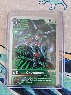 Okuwamon BT1-077 Alternate Art Tournament Pack - Digimon Trading Card Game Card