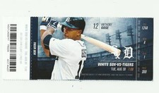 Detroit Tigers JACOBY JONES MLB Debut/First Hit Ticket Stub 8/30/2016 