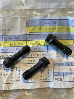 OMC Johnson Evinrude OEM 308186 0308186 Connecting Rod Bolt | eBay