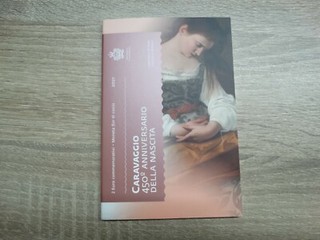 2 Euro Sondermünze San Marino 2021 : 450. Geburtstag von Caravaggio