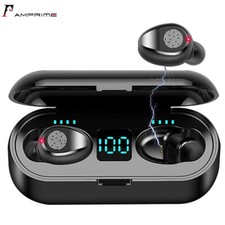 Bluetooth 5.0 Headset TWS Wireless Earphones Mini Earbuds IPX7 Stereo Headphones
