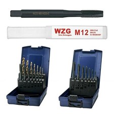 HSS E Co5% Gewindebohrer Set Satz M3,M4,M5,M6,M8,M10,M12 WZG