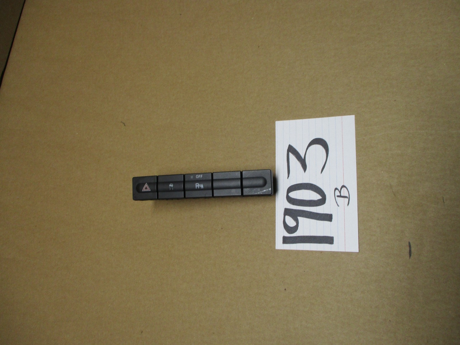 2008 2009 Ford Taurus Hazard Traction Parking Switch Control Power #1903-B