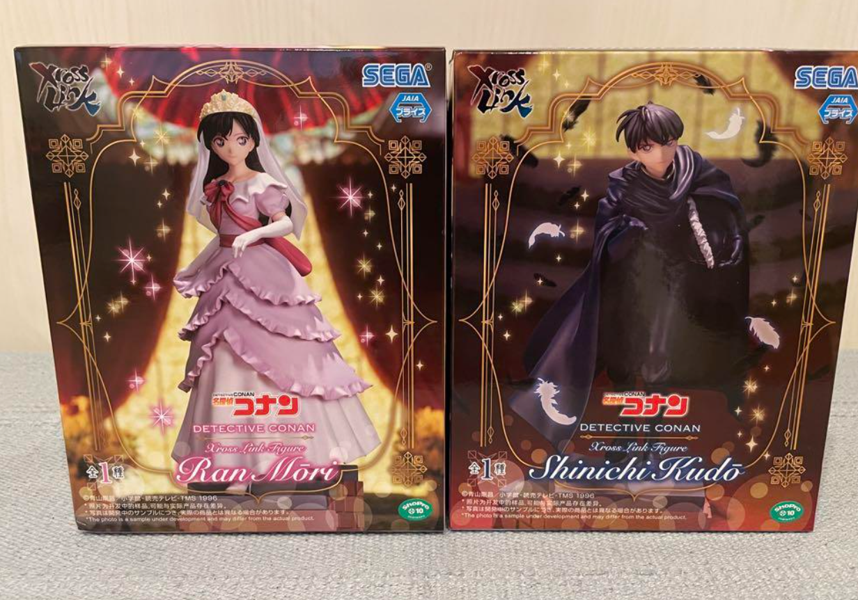 Detective Conan Xross Link Figures Shinichi Kudo & Ran Mouri 2 set