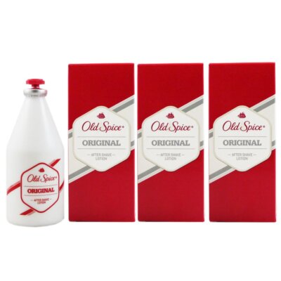 Old Spice Original 3 x 100 ml After Shave Aftershave Set Herren