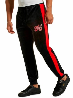 puma track pants red