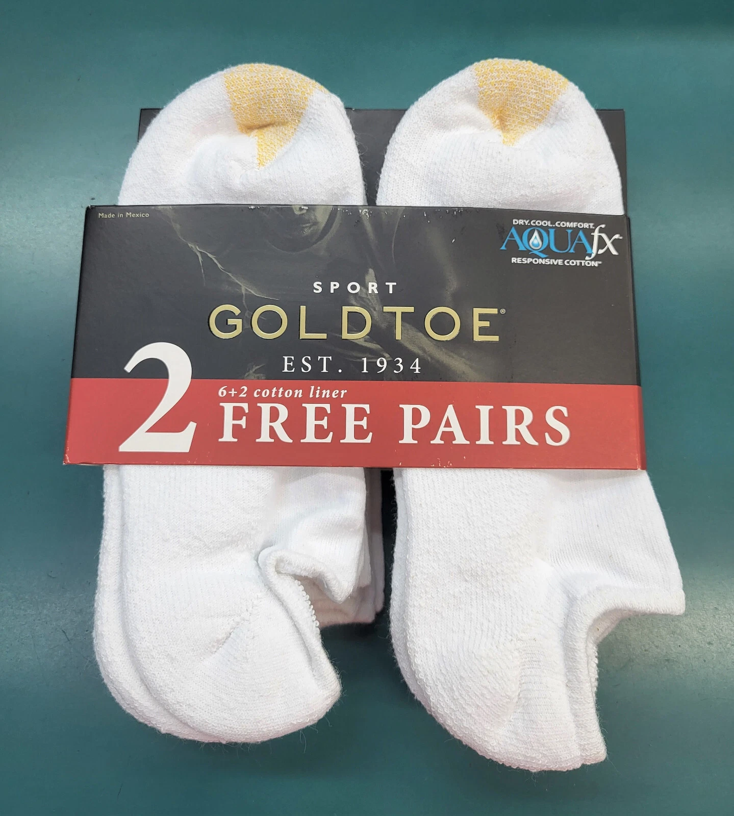 Gold Toe No-Show Socks, Regular Size 6-12.5 (8-Pack BONUS) Black or White