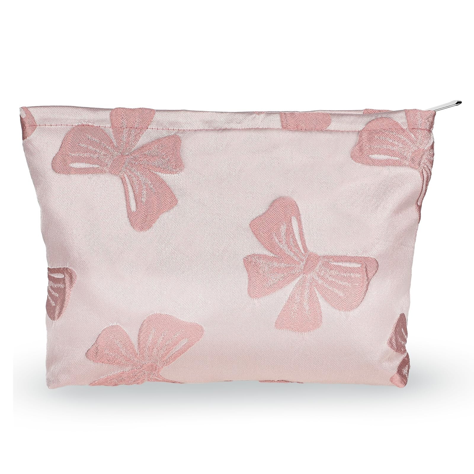 Large Capacity Makeup Bag with Zipper for Travel & Toiletry Storage-image