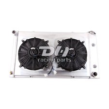 3row Aluminum Radiatorshroud12fans Fits 74-81 Pontiac Firebirdtrans Am V8 L6