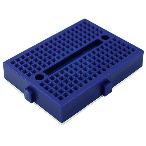 SYB-170 Mini Breadboard 35x47mm Solderless Breadboard for Diy Kit (Blue)