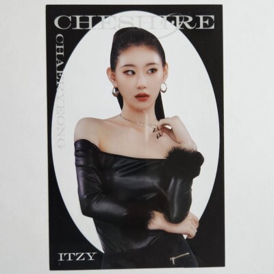 Chaeryeong Official Clear Photocard Itzy Cheshire Genuine kpop | eBay