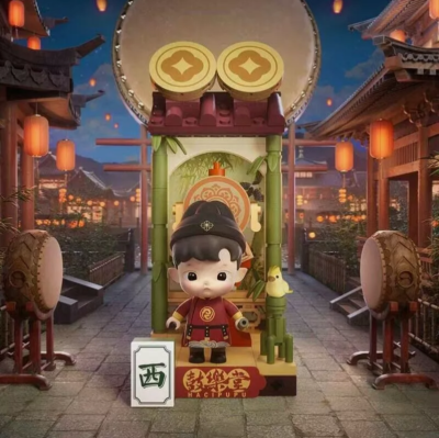 マースパー、バスキアの作品　popmart HACIPUPU Drum Hall-POPMART Wealthy Snake's New Year Celebrate