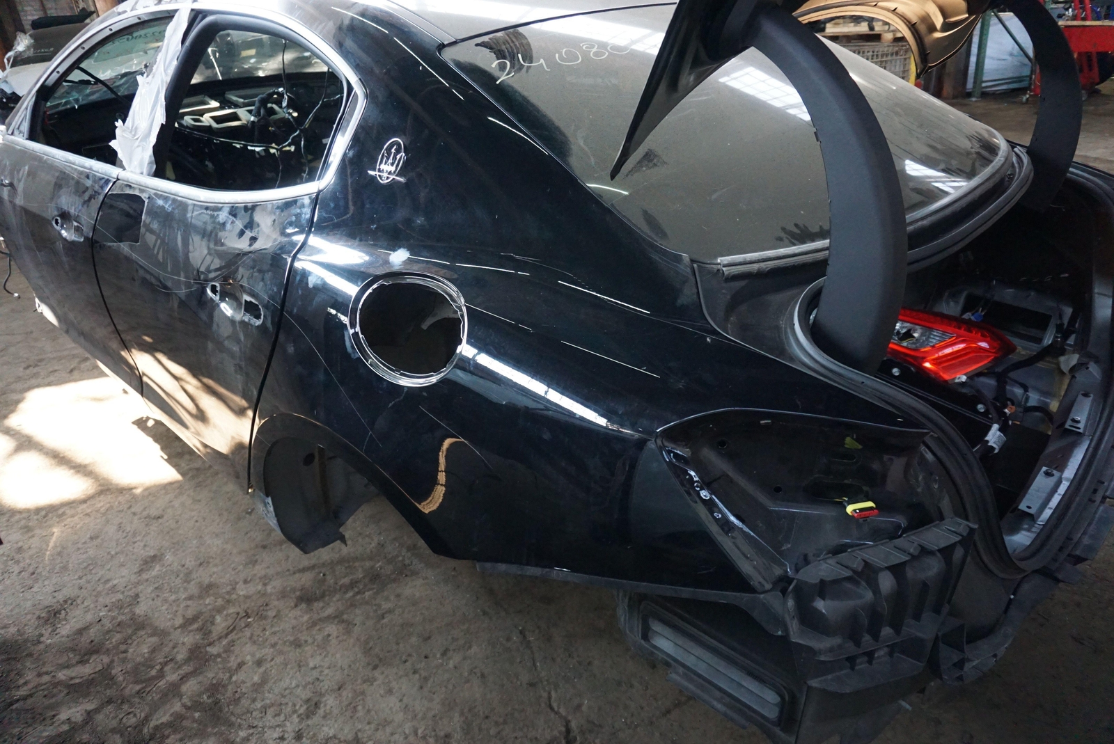 Rear Left Quarter Panel Body Structural Metal Cut Maserati Ghibli 2019 *Note