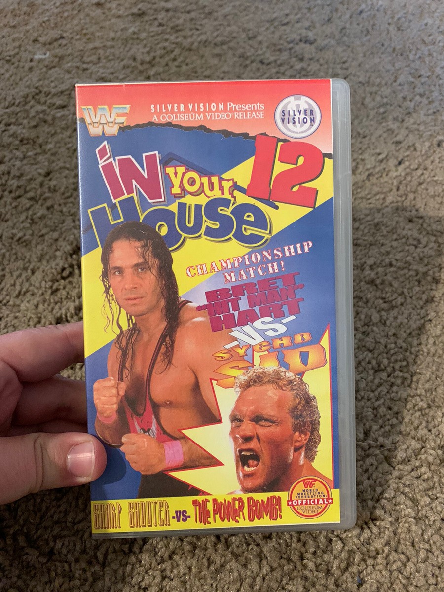 WWF: In Your House 12: It's Time VHS, WWE, Hart, Sid, NTSC | eBay
