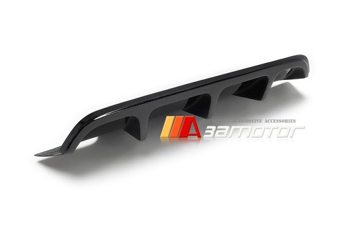 MP Style Carbon Fiber Rear Diffuser fits 2012-2019 BMW F06 F12 F13 M6 Bumper - Imagen 4 de 7