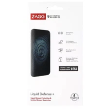 Zagg Invisible Shield Liquid Defense + Screen Protector for Smartphone, Tablet