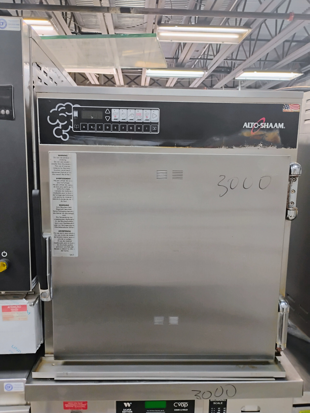 767-SK/III ALTO SHAAM USED SMOKER FREIGHT 485.00