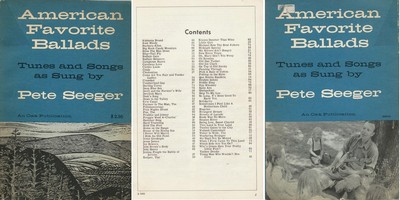 SELTENE EO FOLK AMERIKANISCHE LIEBLINGSBALLADEN MELODIEN UND LIEDER WIE GESUNGEN VON PETE SEEGER 