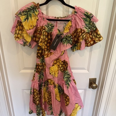 dolce and gabbana dress 40 Pineapple
