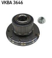 SKF Vkba 3646 Radlagersatz Vorne Hinten FüR VW