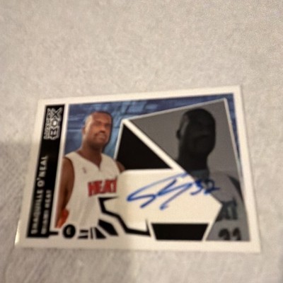 2005-06 Topps courtside #d 14/25 - Shaquille O'Neal Autograph #32 Rare!