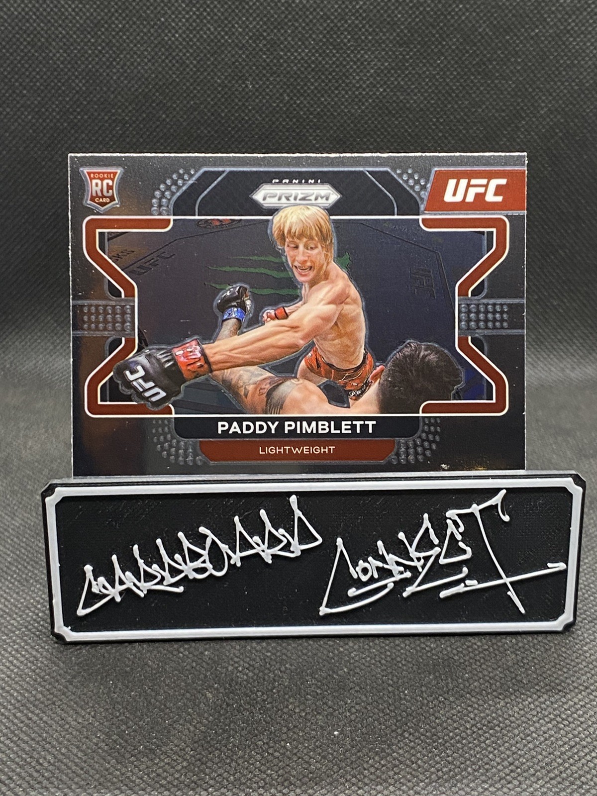 2022 Panini Prizm UFC Paddy Pimblett Base Rookie Card #88