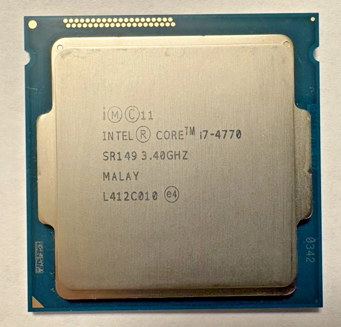 Intel Core i7-4770 Processor Model Computer Processors (CPUs) for