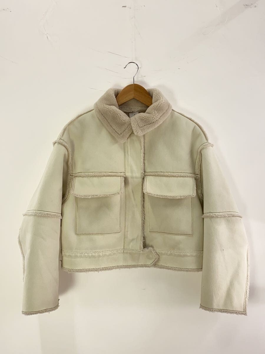 Giacca B STONE altra cotone WHT tinta unita 02320630950 usata